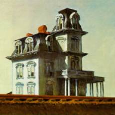 Edward Hopper : House by the Railroad, 1925.
